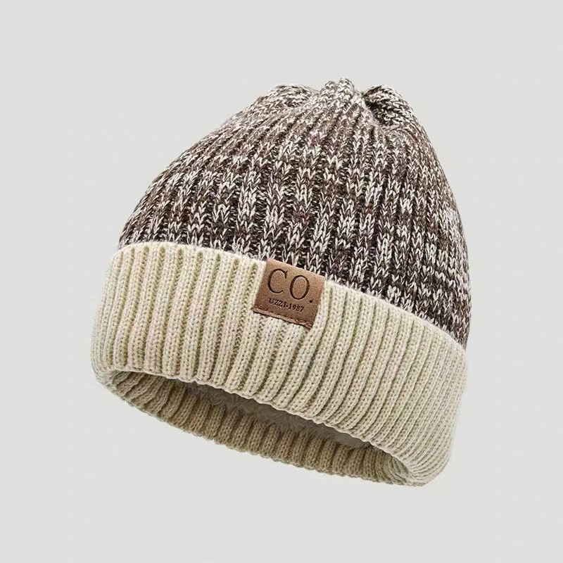 Unisex Heather Knit Beanie CO  - Beanie Cuffed Knit ulasan dan harga