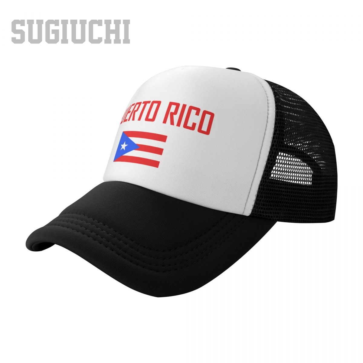 Unisex Mesh Cap Hat PUERTO RIC - Trucker Cap Mesh ulasan dan harga